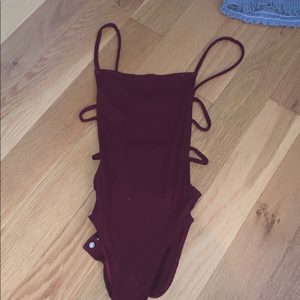 Out from under caged bodysuit urban outfitters